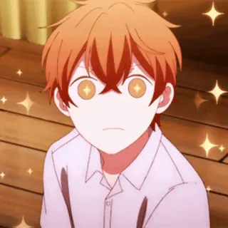 🎸 anime, boy, cartoon telegram sticker