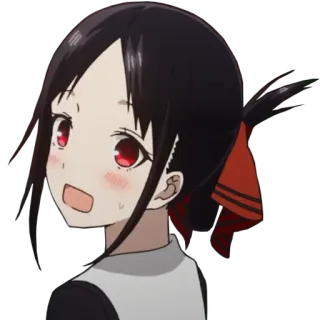 Kaguya ┈➤ @anime_stickerspack whatsapp stickers