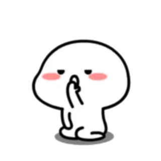 😴 การ์ตูน, หยาบคาย, ท่าทาง, ไม่เคารพ telegram sticker