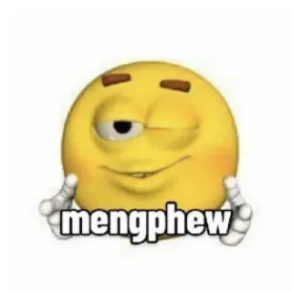 🤞 mengphew emoji, meme, sorriso irônico, engraçado telegram sticker