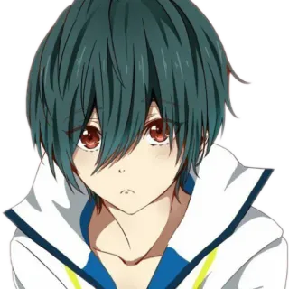 😒 Anime, Menino, Desenho animado, Personagem telegram sticker