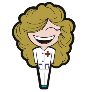 AMADOLLS - NURSE telegram stickers