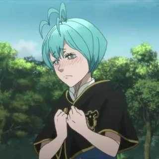 👑 Gauche Adlai Black Clover Anime, Manga, Black Clover, Gauche Adlai, Lindo telegram sticker