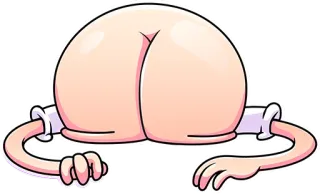 buttman whatsapp stickers
