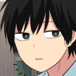 🎧 Anime, Manga, Junge, Charakter, Ausdruck, Porträt telegram sticker