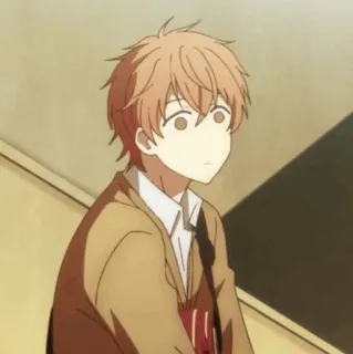 🎸 Mafuyu Satou Given anime, given, mafuyu satou, character, boy, cartoon, illustration telegram sticker
