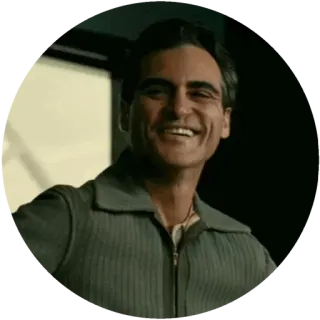😊 man, smile, portrait, actor whatsapp sticker