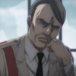 🤨 Attack on Titan attack on titan, anime, militar, violência, uniforme telegram sticker