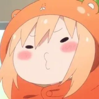🍊 anime, cute, cartoon, character, drawing telegram sticker