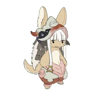 🙂 Nanachi Made in Abyss Anime, Mangá, Desenho animado, Ilustração, Nanachi, Made in Abyss telegram sticker