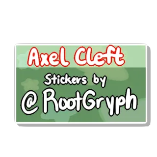🆔 Axel Cleft
Stickers by
@RootGryph ステッカー, Axel Cleft, RootGryph, アート, デジタルアート telegram sticker