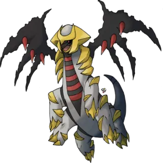 Ghost/Dark Pokémon by @NamelessOcculto telegram stickers