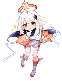 🤔 Paimon Genshin Impact パイモン, 原神, アニメ, ゲーム, キャラクター, かわいい, ファンタジー telegram sticker