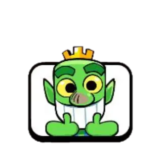 👍 gobelin, dessin animé, doigt d'honneur, offensant, autocollant, emoji whatsapp sticker