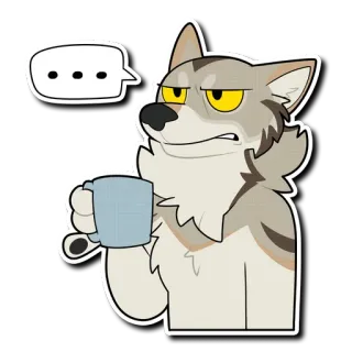 Major Wolf telegram stickers