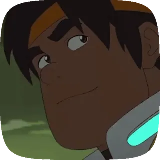 Kayte love Hunk :: @fStikBot telegram stickers