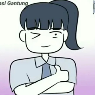 📍 漫画, 女の子, いいね, ウインク, イラスト, アニメ telegram sticker