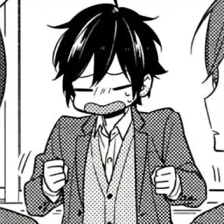 ♠️ Anime, Mangá, Personagem, Emoção, Fofo, Menino telegram sticker