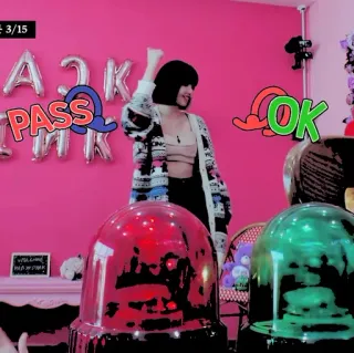 🍒 PASS OK прошёл, ок whatsapp sticker
