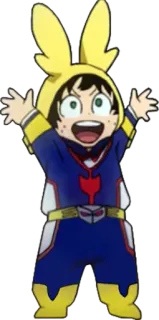 🙌 Izuku Midoriya My Hero Academia Anime, My Hero Academia, Izuku Midoriya, Deku telegram sticker