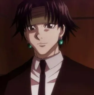 🌪 Chrollo Lucilfer Hunter x Hunter Anime, Chrollo Lucilfer, Hunter x Hunter, Brigade Fantôme telegram sticker
