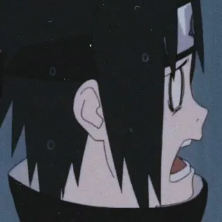 🍥 Sasuke Uchiha Naruto Аниме, Саске, Наруто, Манга, Учиха telegram sticker