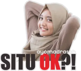 ayomadrasah cute whatsapp stickers