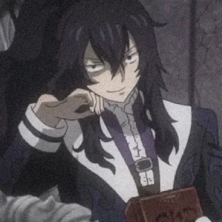 😏 Zeref Fairy Tail anime, manga, Zeref, Fairy Tail, wizard, dark mage telegram sticker