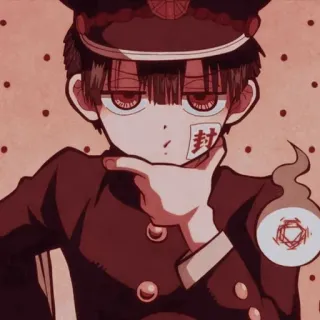 Hanako kun by @anime_stickerr telegram stickers