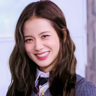 ✨ женщина, улыбка, портрет, человек, женский, счастливая, красивая, азиатка whatsapp sticker
