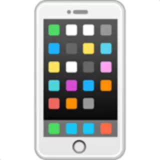 📱 phone, smartphone, mobile, technology, device, icon telegram sticker