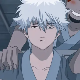 🥢 Gintoki Sakata Gintama Anime, Mangá, Gintama, Gintoki Sakata whatsapp sticker