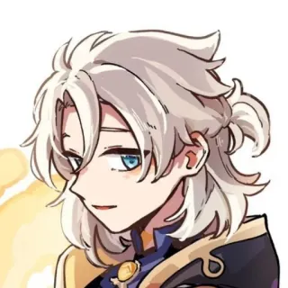 ☺️ Albedo Genshin Impact Anime, Jogo, Genshin Impact, Albedo whatsapp sticker