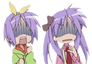 😅 Anime, Manga, Dibujos animados, Impactado, Sorprendido whatsapp sticker