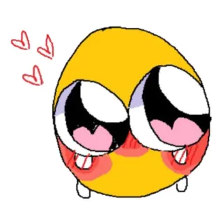 🥺 Emoji, Niedlich, Liebe, Erröten, Herz telegram sticker