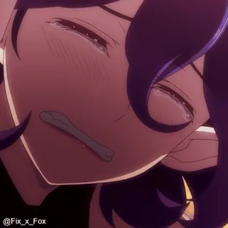 😭 アニメ, 悲しい, 泣く, 落ち込む whatsapp sticker