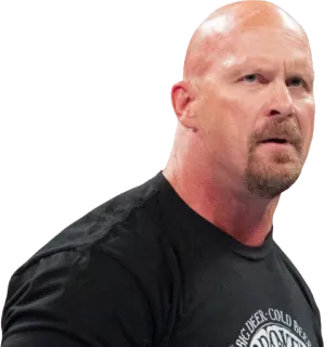 😒 Stone Cold Steve Austin Рестлер, Лысый, Спортсмен, Stone Cold, Стив Остин, WWE whatsapp sticker