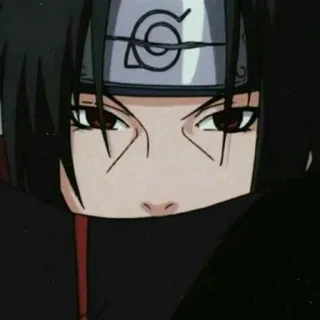 😌 Itachi Uchiha Naruto Аниме, Ниндзя, Итачи, Учиха, Манга telegram sticker