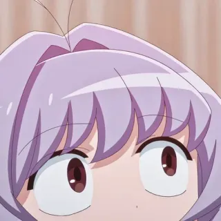 👀 Komi Shouko Komi Can't Communicate アニメ, 古見さんは、コミュ症です。, 古見硝子, 可愛い, 表情 telegram sticker
