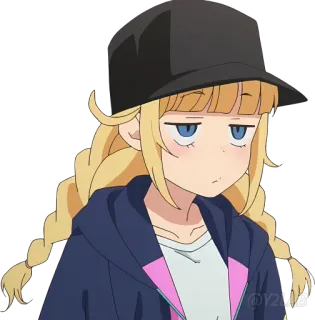 🤨 Anime, Garota, Desenho animado, Personagem, Adesivo telegram sticker