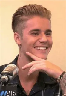 😄 Justin Bieber 有名人, 歌手, ポップスター, ジャスティン・ビーバー telegram sticker
