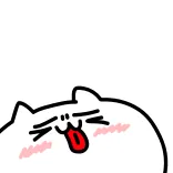 😝 katze, cartoon, aufkleber, lustig, süß, tier telegram sticker