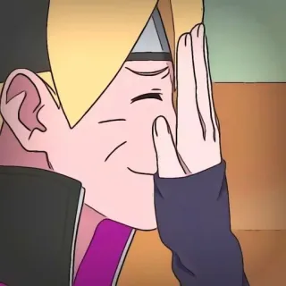 😅 Boruto Uzumaki Boruto อนิเมะ, โบรุโตะ อุซึมากิ, นารูโตะ, ทะเล้น, ขี้เล่น, ทักทาย telegram sticker