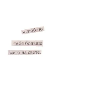 🧺 я люблю
тебя больше
всего на свете. miłość, rosyjski, fraza, tekst, zdanie telegram sticker