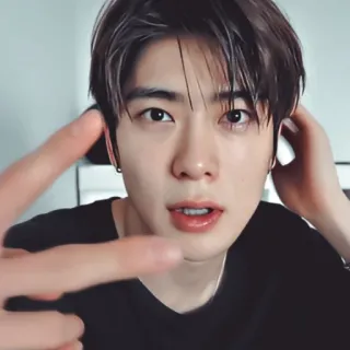 📸 Kpop偶像, 韩国流行, 亚洲男人, 年轻男人, 自拍, 偶像, 韩国 telegram sticker