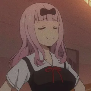 💌 Chika Fujiwara Kaguya-sama: Love Is War Anime, Chika, Kaguya-sama, Love is War, Süß, Manga telegram sticker