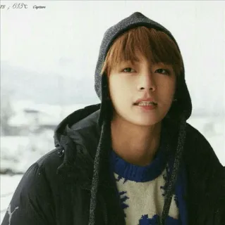 ✨ Kim Taehyung K-pop, Korean singer, boy band, music, male, celebrity telegram sticker