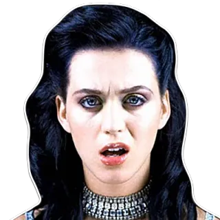 😒 visage, femme, expression, portrait whatsapp sticker