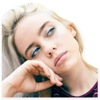 🧝‍♀️ Billie Eilish билли айлиш, певица, знаменитость, поп-звезда, музыка, артист telegram sticker