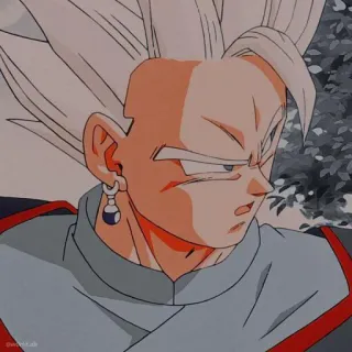 🎌 Zamasu Dragon Ball anime, dragon ball, zamasu, villain, saiyan, cartoon, fighter telegram sticker